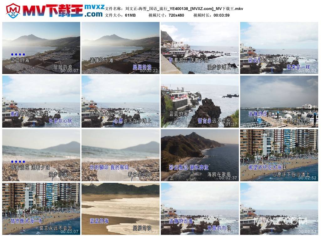 刘文正-海誓_国语_流行_YE400138
